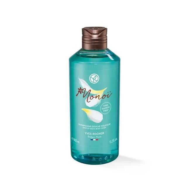 Gel de ducha suave de Yves Rocher sin sulfatos.